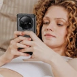 Etui do Xiaomi Redmi A3, Carbon, czarne