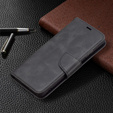 Etui Wallet with Strap do Huawei P50 Pro, Black