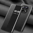 Etui z klapką do Xiaomi Redmi Note 15 5G / Poco M8 5G, Side View, czarne