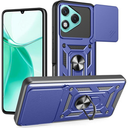 Etui pancerne do Honor 400 Lite, CamShield Slide, niebieskie