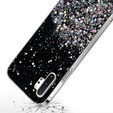 Etui do Samsung Galaxy Note 10 Plus, Glittery, czarne