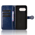 Etui z klapką do T Phone 3 5G, Wallet Rhombus, niebieskie