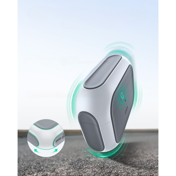 ESR Etui na słuchawki Airpods Pro 3, Orbit Halolock MagSafe, white