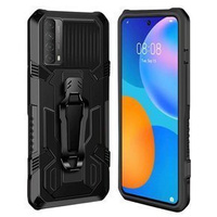 Etui do Huawei P Smart 2021, Obudowa Hybrid KickStand Case, Czarne