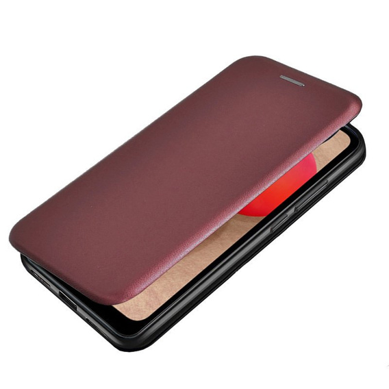 Etui Wallet do Samsung Galaxy A02s, Elegance, Burgundy