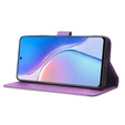 Etui z klapką do Huawei Nova 11i, Wallet Smart Magnet, fioletowe