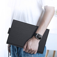 Etui z klawiaturą do Samsung Galaxy Tab S9+, Dux Ducis TouchPad Leather Pen Slot, czarne