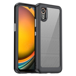 Etui do Samsung Galaxy Xcover 7, Fusion Hybrid, przezroczyste / czarne