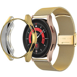 Bransoleta + Etui do Samsung Galaxy Watch 5 Pro 45mm, Złoty