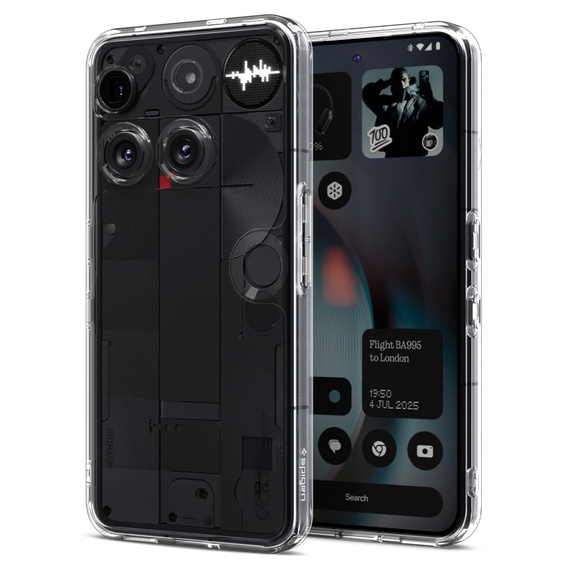 Etui Spigen do Nothing Phone 3, Ultra Hybrid, przezroczyste