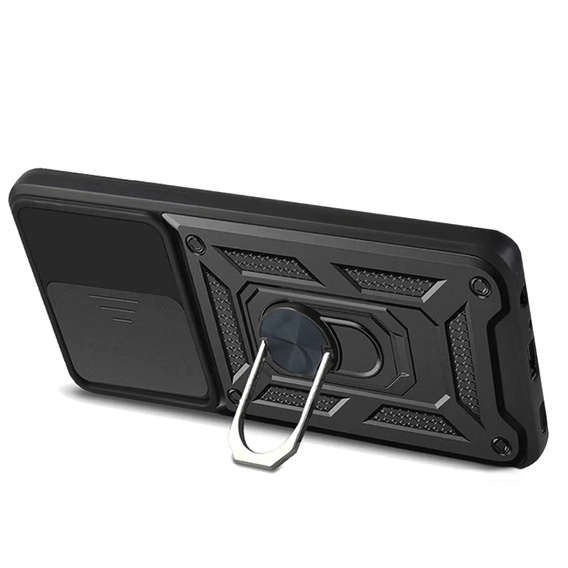 Etui pancerne do Xiaomi Redmi 10, CamShield Slide, czarne