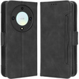 Etui z klapką do Honor Magic 5 Lite 5G, Card Slot, czarne
