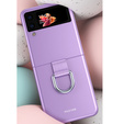Etui Ring Holder do Samsung Galaxy Z Flip4 5G, Purple