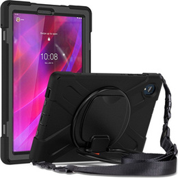 Etui do Lenovo Tab M10 Plus 10.3 X606 / K10, pancerne obrotowe 360, czarne