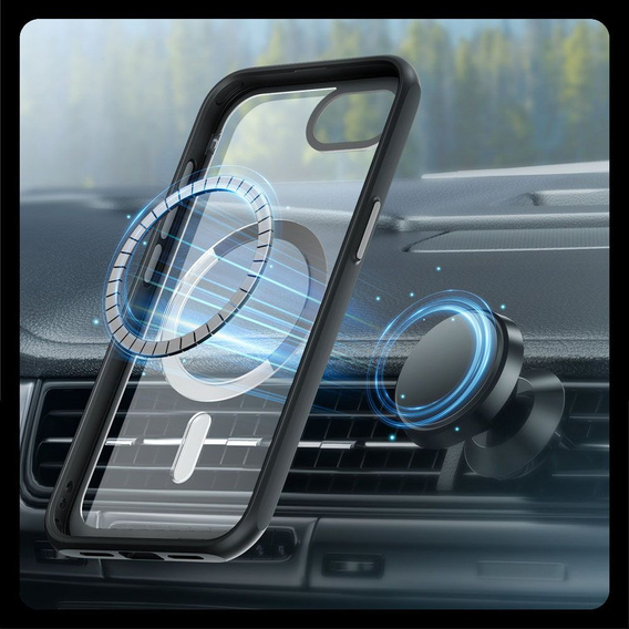 Etui Supcase do iPhone 16E, Unicorn Beetle Mag, czarne