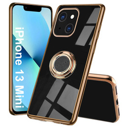 Etui do iPhone 13 mini, Electro Ring, czarne