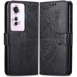 Etui z klapką do Oppo Reno 11F 5G, Butterfly, czarne