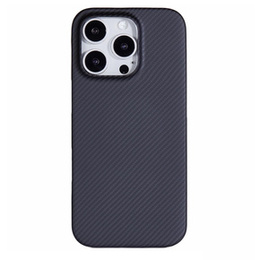 Etui do iPhone 16 Pro Max, 600D Aramid Fiber Cover, czarne