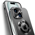 Etui do iPhone 15, Dual Glass, do Magsafe, czarne