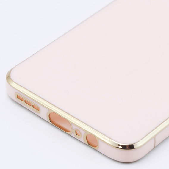 Etui do Motorola Moto G84 5G, Glamour CamShield, różowe rose gold