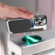 Etui z klapką do iPhone 13 Pro Max, RFID Wallet MagSafe z ochroną aparatu, czarne