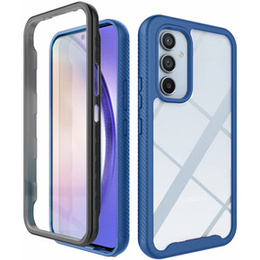 Etui do Samsung Galaxy A54 5G, Shockproof, z folią, niebieskie