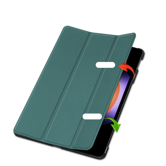 Etui do Xiaomi Pad 6S Pro 12.4, Smartcase, zielone