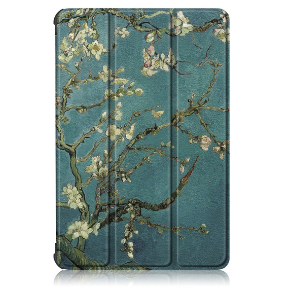 Etui do Huawei Matepad T10 / T10S, Tri-fold, Peach Blossom