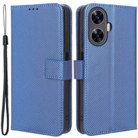 Etui z klapką do Realme C55, Wallet, Smart Magnet, niebieskie