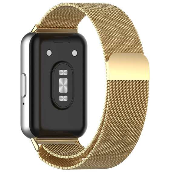 Bransoleta Milanese do Samsung Galaxy Fit 3, Złota