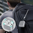 ESR Etui na słuchawki Airpods 4, Orbit Halolock MagSafe, białe