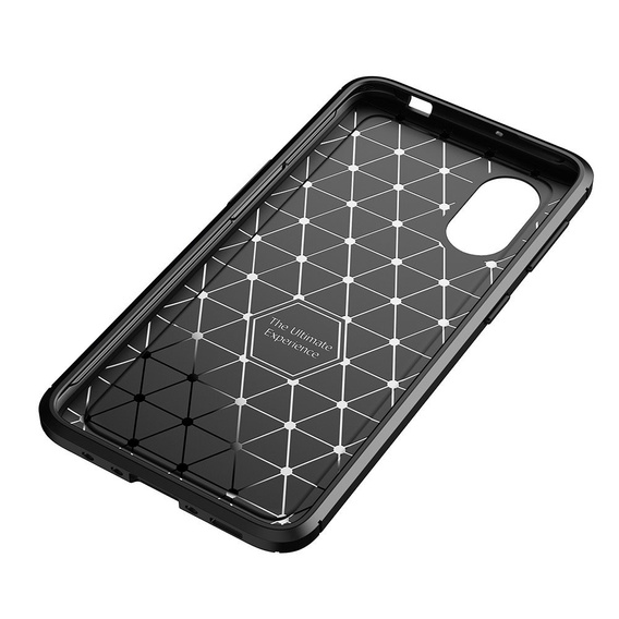 Etui do Samsung Galaxy Xcover 5, Carbon Gel, czarne