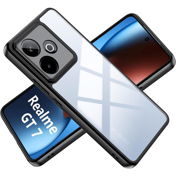 Etui do Realme GT 7 / 7T, Fusion Hybrid, przezroczyste