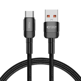 Tech-Protect Kabel UltraBoost Evo Type-C 100W/5A 100cm, Czarny