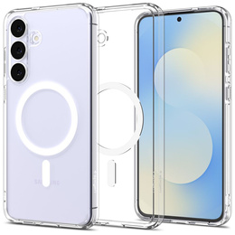 Etui Spigen do Samsung Galaxy S25 FE, Ultra Hybrid Mag MagSafe, Clear / White