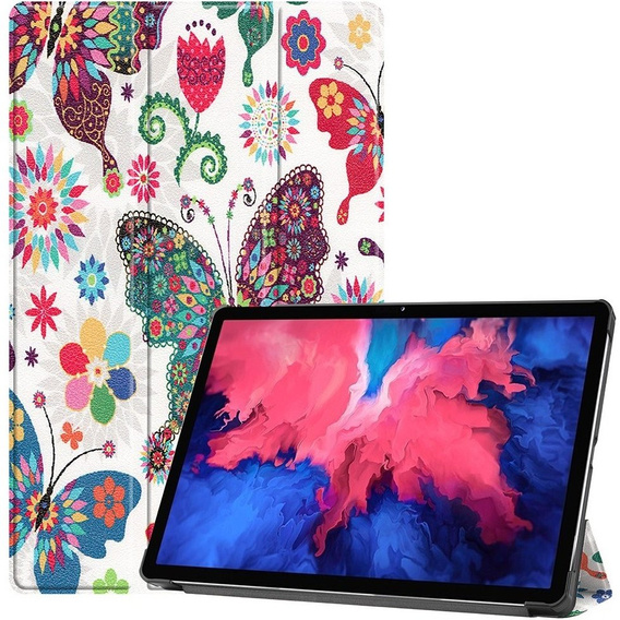 Etui do Lenovo Tab P11 TB-J606F, Smartcase, Butterfly