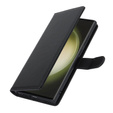Etui z klapką do Samsung Galaxy S23 Ultra, Wallet, do MagSafe, czarne