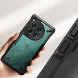 Etui pancerne Ringke do OnePlus 12 5G, Fusion X, Przezroczyste / Czarne