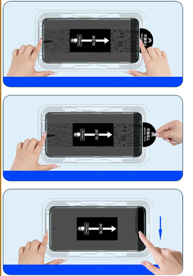 Szkło Hartowane IMAK do Xiaomi Poco F8 Pro z ramką pozycjonującą