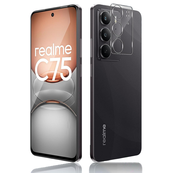 Szkło hartowane na aparat do Realme 14X / Realme C75, przezroczyste