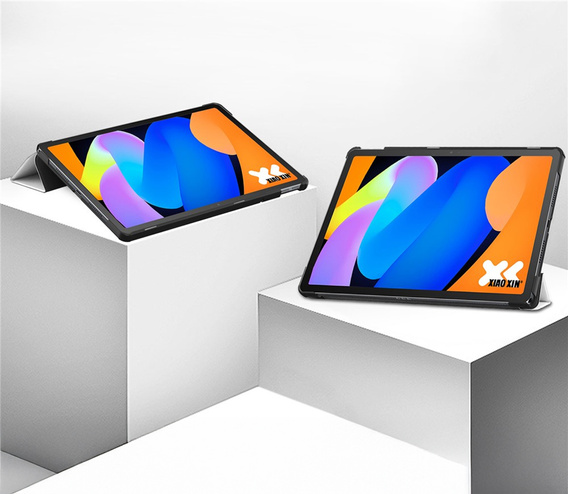 Etui do Lenovo Idea Tab 11" 2025 TB336FU TB336ZU, Smartcase, z funkcją podstawki, Śpiący kot