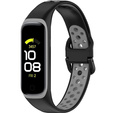 Pasek Silikonowy do Samsung Galaxy Fit 2 SM-R220, Czarny / Szary