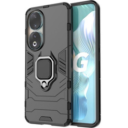 Etui do Honor 90, Kickstand Ring, czarne