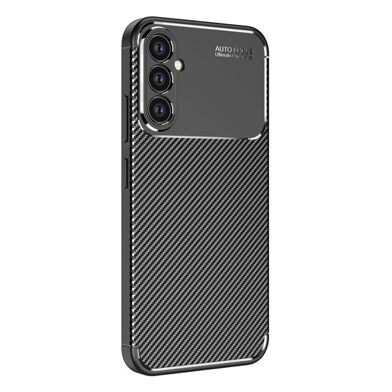 Etui do Samsung Galaxy A34 5G, Carbon Gel, czarne