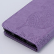 Etui z klapką do Motorola Moto G54 5G, Butterfly, fioletowe