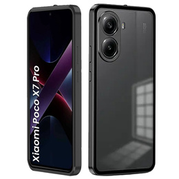 Etui do Xiaomi Poco X7 Pro 5G, Frame Case, czarne