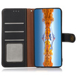 Etui KHAZNEH RFID do Xiaomi 13T / 13T Pro, Litchi Texture, czarne