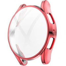 Etui z Osłoną na ekran do Samsung Galaxy Watch 5 44mm, Czerwony