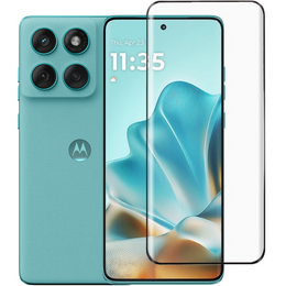 Szkło Hartowane 3D do Motorola Edge 60 / 60 Fusion, czarna ramka