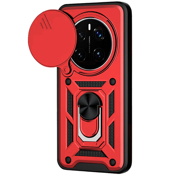 Etui pancerne do Honor Magic 7 Pro, CamShield Slide, czerwone